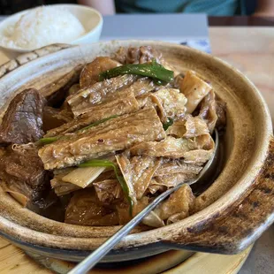 177. Beef Brisket with Dry Bean Curd