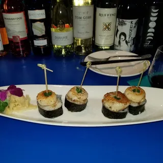 Scallop Lollipops