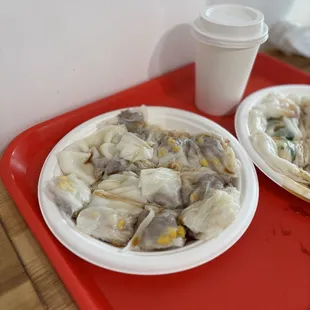 Beef and Corn Rice Roll