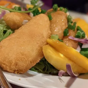 a plate of food