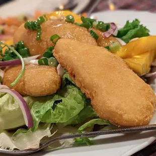 a plate of food
