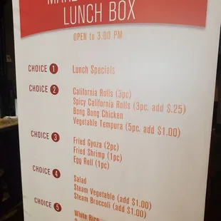 take your own lunch box