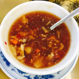 Hot and sour soup