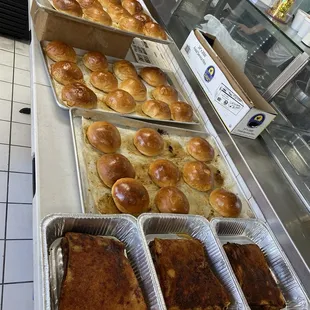 Baked Manapua and roast pork