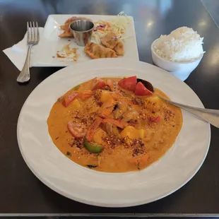 #35 Pineapple red curry