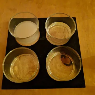 Sake flight