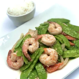 Shrimp &amp; Snow Peas