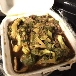 Beef and broccoli