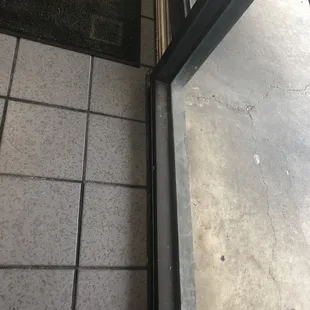 Front area. DUSTY.