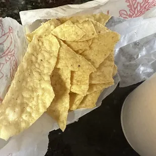 Tortilla chips?? WTF?