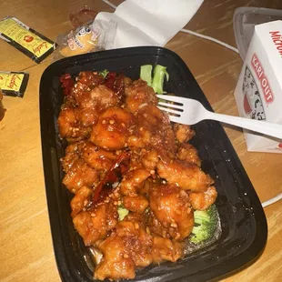 Large Orange Chicken