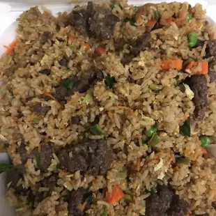 Beef Fried rice