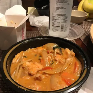 Thai red curry