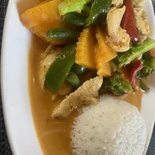 Chicken squash Curry