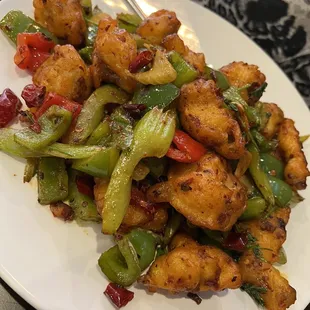 Frog legs. Chunks are bigger than in the prior incarnation