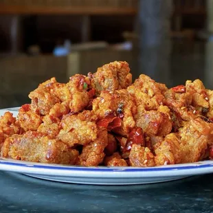 Fried Diced Chicken / Dried Pepper Chongqing Style