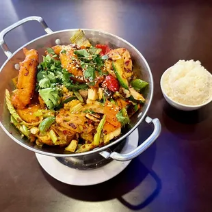 Spicy Fish Flaming Plan...Possibly my favorite dish in Charlotte?!?