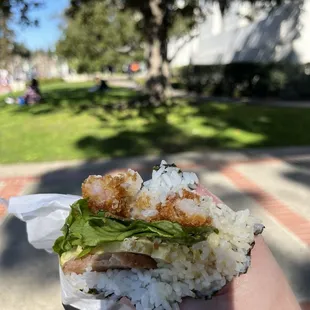 Double Shrimps Onigiri