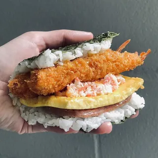 Golden Double Shrimp Onigiri