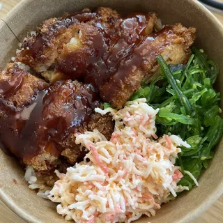 (D) Pork Katsudon