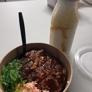 (D) Chicken Katsudon