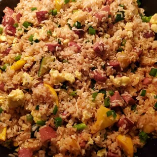 Spam fried rice