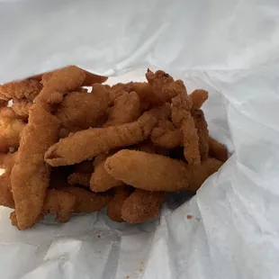 Clam strips