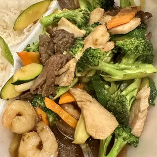 Combination mixed vegetables. Everything was so fresh and perfectly cooked.