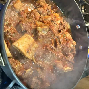 Spicy galbijim to go