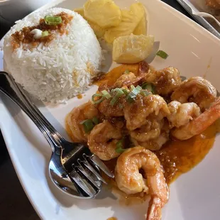 Garlic Shrimp - $14.95