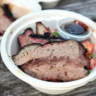 Brisket Ricebowl ($15)