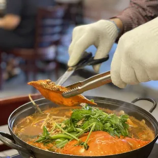 Spicy Crab Stew