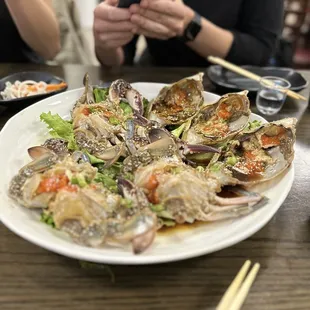 3 Soy Sauce Marinated Crab