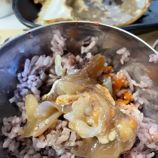 Steamed Purple Rice