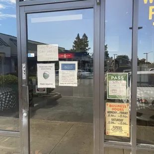 Please update your business hours on Yelp &amp; the sign if you close on Mondays.