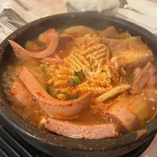 4. Budae Jigae Soup
