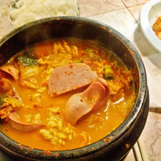 4. Budae Jigae Soup