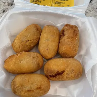 Corn Dog minis.