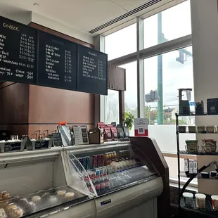menus on the wall
