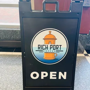 Now open!