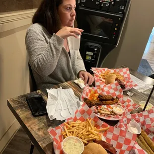 Tate got the brisket sandwich - copy cat