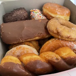 This visit's donut feast!