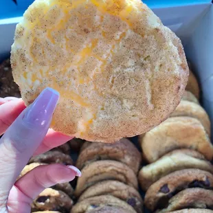 Sugar cookie on point