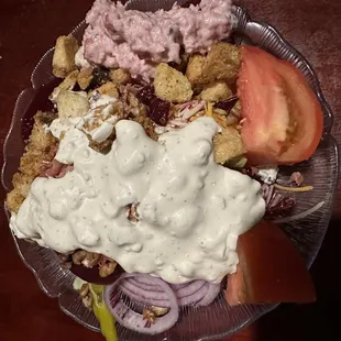 Salad with Blu Cheese