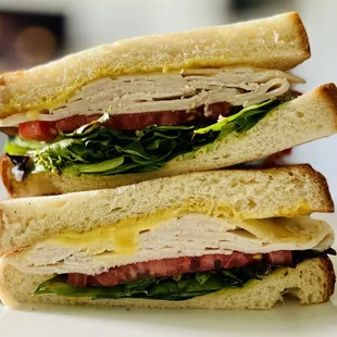 Honey Cristo, turkey instead of ham and baconthank you Richard's!