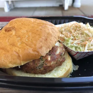 Crab Cake Sandwich