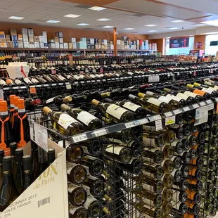 Large wine selection!