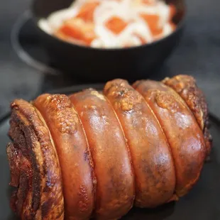 Pork belly rolls this is a 1/2 slab (bought pork belly slab from Richards meat) *7/16/2021