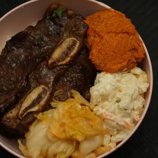 Home prepped meal (with the Kalbi beef short ribs) *1/2/23