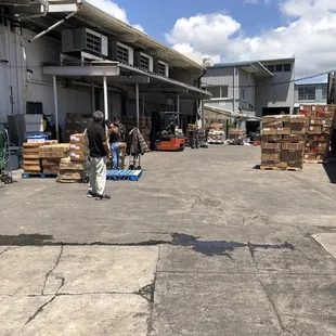 Outside of Richards meats (workers doing work) *4/8/2021
